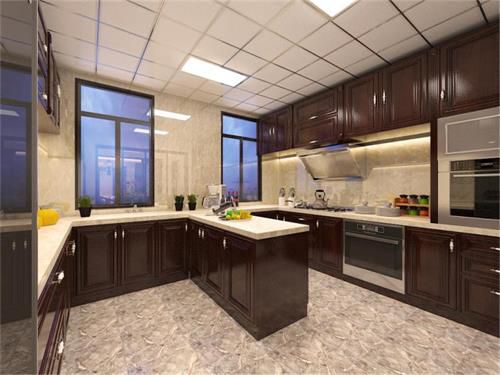 365游戏娱乐平台开放式厨房装修效果图最受欢迎的3款厨房设计后悔家里装早了(图3)